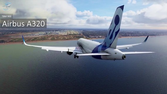 Flight Simulator ukazuje lietadl�