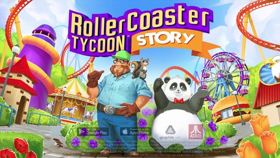 RollerCoaster Tycoon Story je nov� mobiln� hra zo zn�mej s�rie