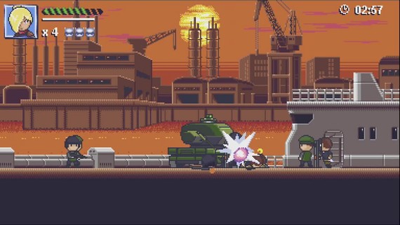 �oskoro pr�de futuristick� retro platformovka Infinite - Beyond The Mind