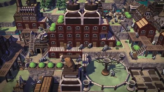 Timberborn stavia pri vode, lebo bobry ju miluj