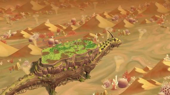 The Wandering Village vybuduje sídlo na chrbte gigantickej kreatúry