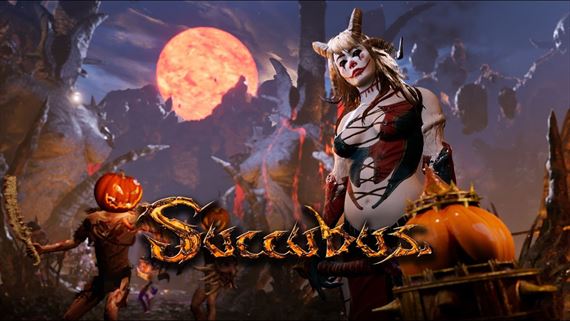 Succubus m tie sviatok a oslavuje krvav Halloween