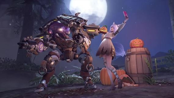 Overwatch dostal svoj kadoron halloweensky event