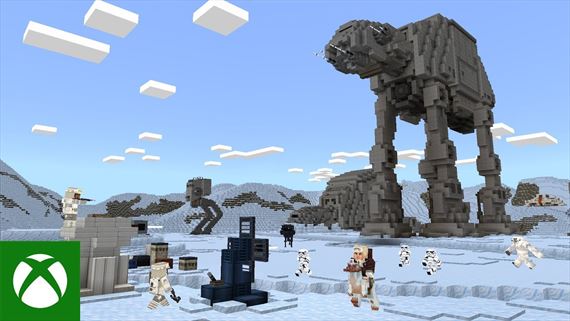 Minecraft dostal Star Wars DLC
