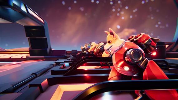 Racingová párty hra Rocket Rumble vystrelí zvieratá ako rakety