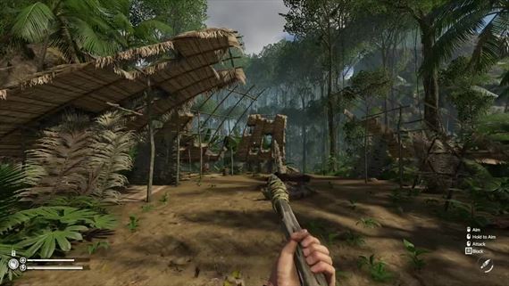 Green Hell približuje prácu s mapou a kompasom