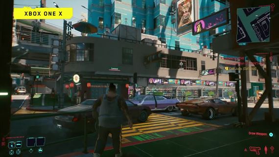 Cyberpunk 2077 uk�zal Xbox verzie