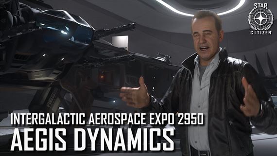 Star Citizen - IAE 2950 expo predstavuje Aegis Dynamics