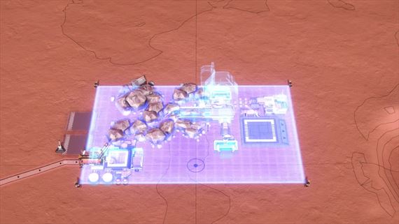 Per Aspera zaala budova kolniu na Marse a el tokom