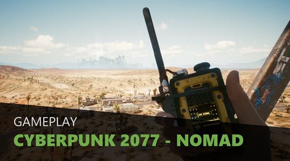 Cyberpunk 2077 - prvých 30 minút za Nomada (CZ)