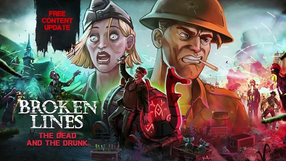 Broken Lines dostala bezplatn zombie expanziu The Dead and The Drunk