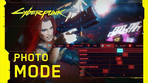 Cyperpunk 2077 ukazuje fotografick� re�im