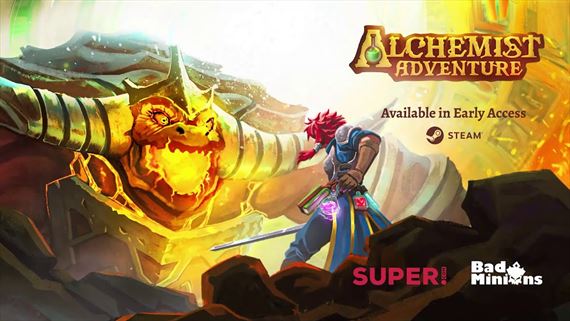 Alchemist Adventure v�s nau�� pou��va� element zeme