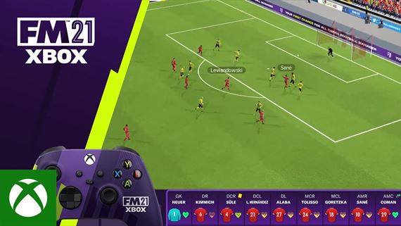 Microsoft pripomna Football Manager 2021: Xbox Edition