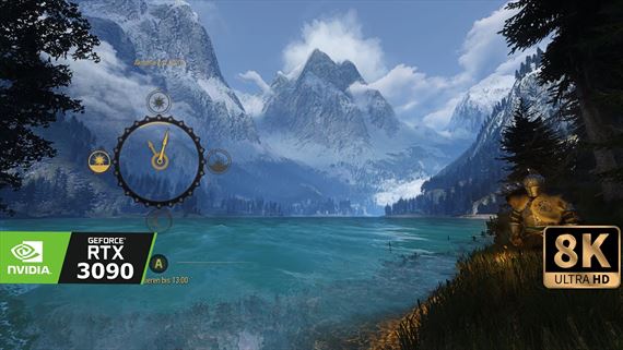 Ako vyzerá Witcher 3 s 50-timi modmi v 8K?