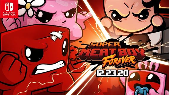 Super Meat Boy Forever na Vianoce príde aj na Switch