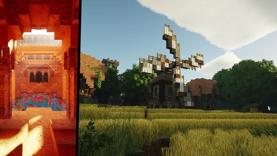 Ukážka Minecraft - Medieval Resource packu