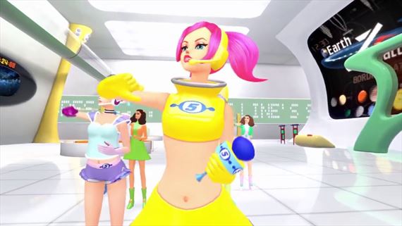 Tanečná hra je po 20. rokoch späť ako Space Channel 5 VR: Kinda Funky News Flash