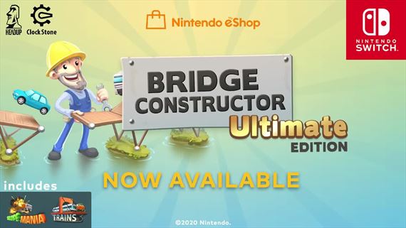 Bridge Constructor Ultimate Edition vyšiel na Switch