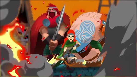 Clan O'Conall and the Crown of the Stag pole do boja troch keltov