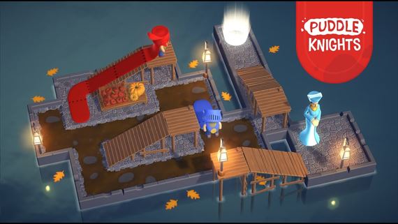 Puddle Knights u podkladaj svoje plte