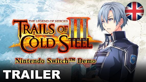 JRPG The Legend of Heroes: Trails of Cold Steel III dostala demo