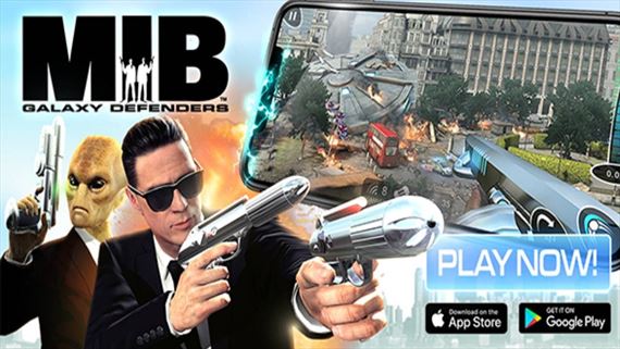 Galaxy Defenders je mobiln� Men in Black hra