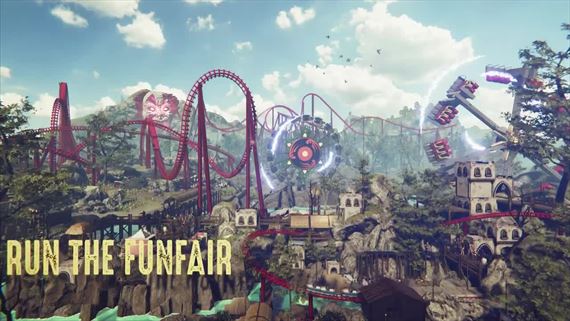 Rollercoaster Mechanic oprav zbavn park