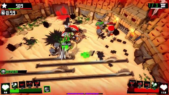 Cubers: Arena vs zavedie do bojovej arny s nebezpenmi kockami 