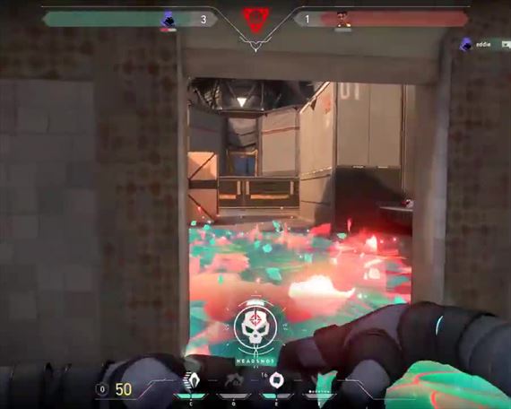 Omen je alou postavou pre akciu Valorant