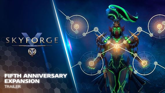 MMORPG Skyforge oslavuje piate výročie s novou expanziou