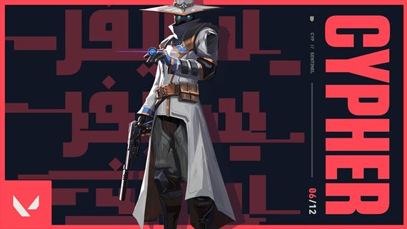 alm hrdinom vo Valorant je Cypher