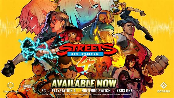 Streets of Rage 4 dnes vychádza