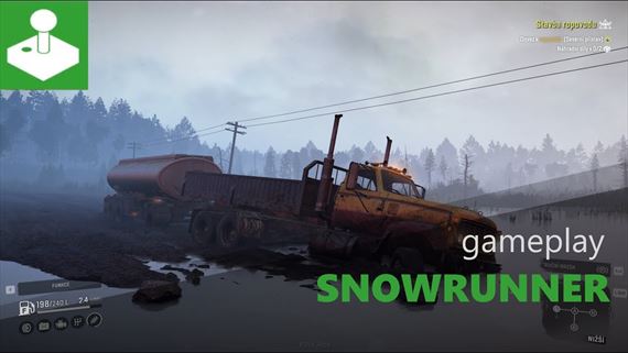 Snowrunner - gameplay 10 min.