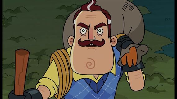 Hello Neighbor - ukážka z animovaného seriálu