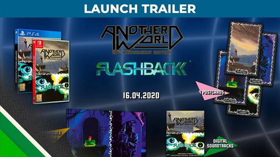 Legend�rne ak�n� advent�ry Another World & Flashback vy�li v novej kolekcii