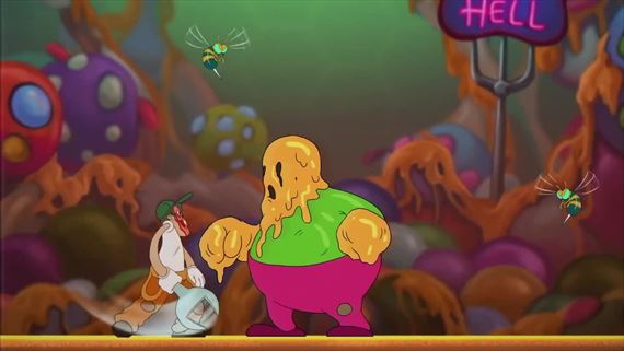 Redneck Ed: Astro Monsters Show ukazuje naklada�ku a svojsk� hrate�nos�