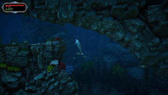 Orphan of the Machine ukazuje metroidvania �t�l hry s delf�nom