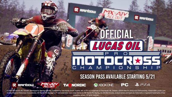 MX vs ATV All Out dostáva 2020 AMA Pro Motocross Championship DLC
