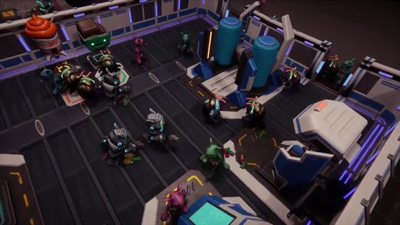 Spacebase Startopia predvádza svojich mimozemšťanov a ich možnosti