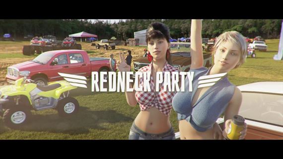 Redneck Party, to budú monster trucky, prsnaté ženy a chľast