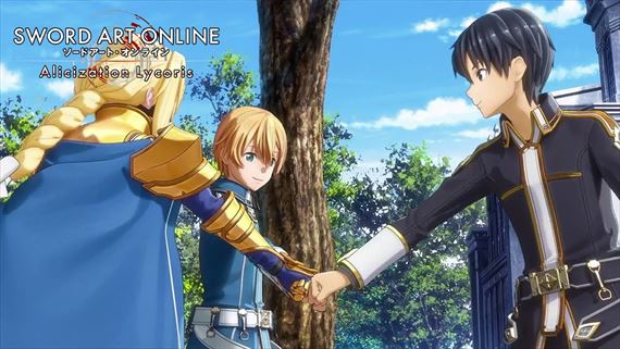 Sword Art Online Alicization Lycoris predvádza úpravy postáv a ich aktivity
