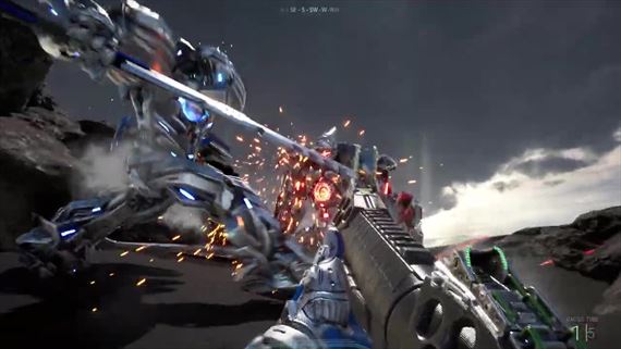 Multiplayerov strieaka Exomecha sa predviedla