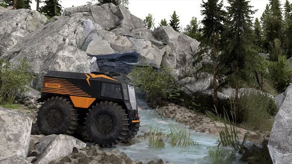 Spintires dostal SHERP Ural Challenge DLC