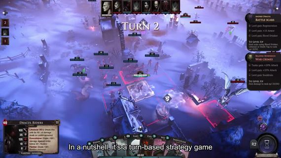 Vvojri Immortal Realms: Vampire Wars pribliuj dej a uprov