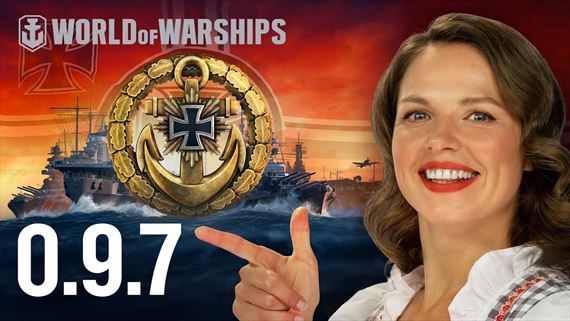 World of Warships prin�a v aktualiz�cii 0.9.7. nemeck� lietadlov� lode