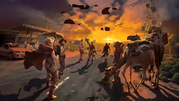 Broken Roads, izometrick RPG vo Fallout tle, ukazuje post-apokalyptick Austrliu 