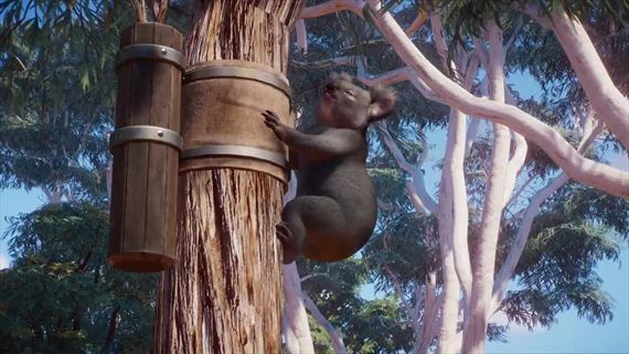 Do Planet Zoo pr�ve pri�li koaly a klokany