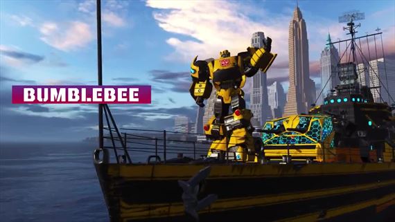 Transformers sa nalodia na paluby World of Warships