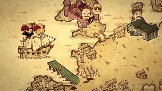 Satirick� �ahovka Here Be Dragons �oskoro pripl�va na Switch